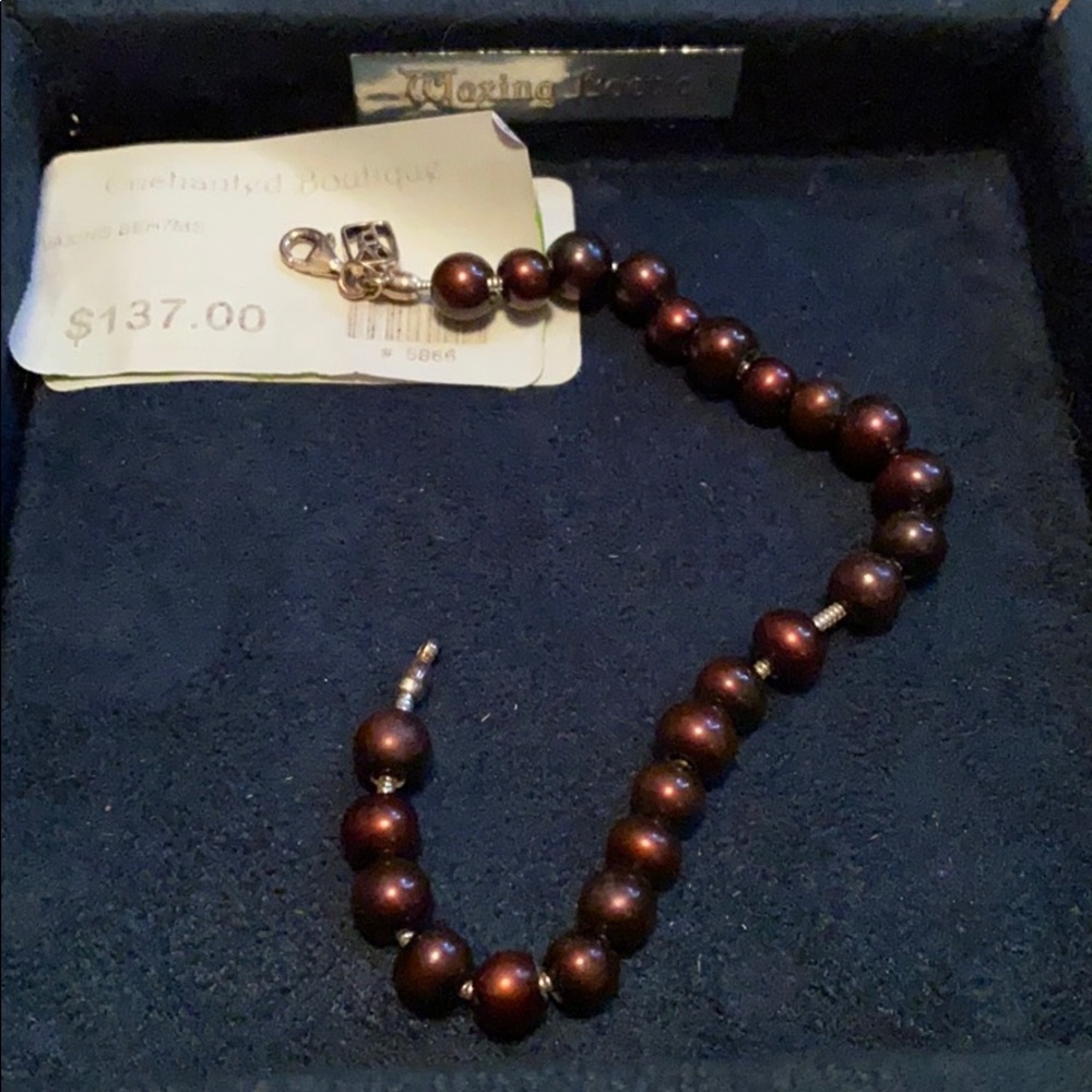 Waxing poetic bracelet